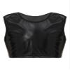 easyforever Girls Shiny Metallic Gymnastics Crop Tops Dancewear Kids Ballet Dance Leotards Tank Tops Bra Activewear Xx*Black 15-16 Years view 1