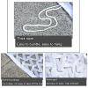 Camo Netting Camouflage Net Bundeswehr Sun Protection Camouflage Net White Camouflage Net for Parasol Garden Decoration Photography (Size : 4x5m(13.1x16.4ft)) view 4