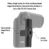 Leapers Super Slim Fixed Backup Sight Picatinny Rail Mount (Front) view 4