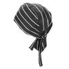 Barista Hat for Men Women Chef Cooking Cap Waiter Baker Skull Cap Adjustable Cater Kitchen Sushi Restaurant Uniform Turban view 4