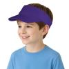 TopTie Kids Sun Visor Cap Cotton Protection Visors for Boys Girls Aged 2-10 Years Old-Black view 2