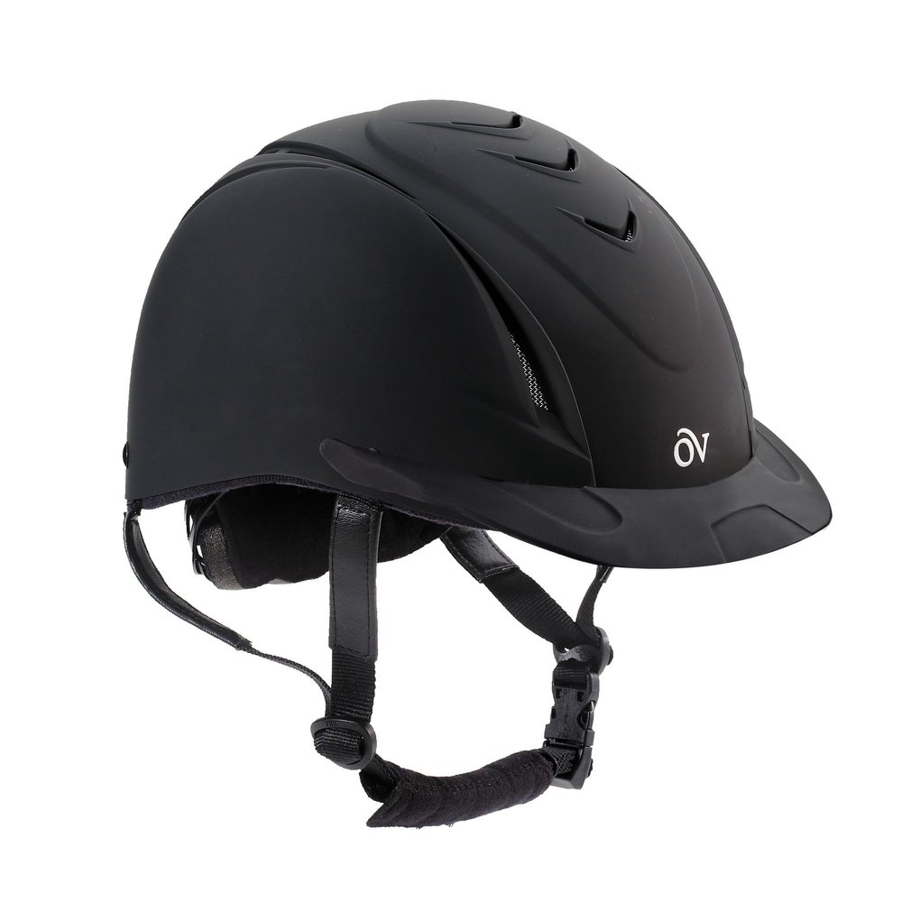 Deluxe Schooler Helmet - Black Silver Vents