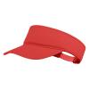 TopTie Kids Sun Visor Cap Cotton Protection Visors for Boys Girls Aged 2-10 Years Old-Red view 3