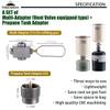 camping moon Butane to Propane Gas Refill Adapter and LPG Propane Adapter (Isobutane Gas to 1lb Propane Tank (Z15/Z22)) view 3