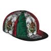 DARLEKS Mexico Flag Lion Flat Bill Brim Baseball Cap Cool Hip Hop Trucker Hat Men Women Adjustable Baseball Caps view 1