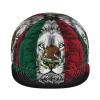 DARLEKS Mexico Flag Lion Flat Bill Brim Baseball Cap Cool Hip Hop Trucker Hat Men Women Adjustable Baseball Caps view 2