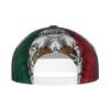 DARLEKS Mexico Flag Lion Flat Bill Brim Baseball Cap Cool Hip Hop Trucker Hat Men Women Adjustable Baseball Caps view 4
