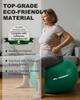Trideer Exercise & Yoga Ball  Swiss Physio Ball for Physical Therapy, Rehab, Core Strength, Balance & Flexibility view 4