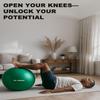 Trideer Exercise Ball for Physical Therapy & Workout - Swiss Ball for Core Strength, Flexibility & Balance view 3