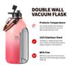 Boulder Bee | 128 oz Insulated Water Bottles with Handle | Stainless Steel for Hot & Cold Drinks | Double Vacuum Walled | Large Metal Jug for Travel, Hiking, Camping (Pink) view 3