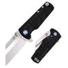 ARTISANCUTLERY Tactical Knife Proponent Folding Knife S35VN Steel Blade with Aviation Grade Titanium Alloy Handle Fixed Blade EDC Knife for Hunting,Camping and Outdoor 1820G Black view 1