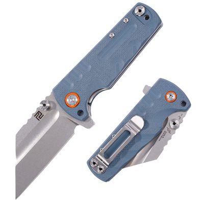 ARTISANCUTLERY Tactical Knife Proponent Folding Knife D2 Steel Blade with G10 Handle Fixed Blade EDC Knife for Hunting,Camping and Outdoor 1820P Blue