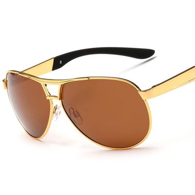 Hvsport Sunglasses Men's Sunglasses, Polarized Toad Glasses, Sunglasses, TAC Lenses, Scratch Resistant, Driver Mirror Driving Mirror (Color : C, Size : 143mm)