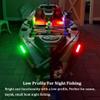 Boaton Boat Navigation Lights, Super Bright Bow Lights For Night Fishing, No Drilling Adhesive Install For Pontoon Kayak Canoe Bass Jon Jetski view 4