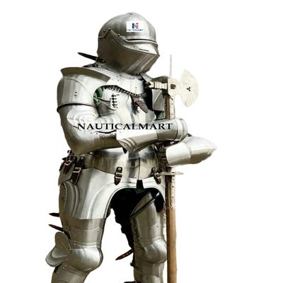Nautical-Mart Medieval Knight Milan Jousting Full Suit Of Armor Body Armor Cuirass Halloween Costume