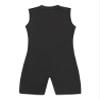 Fldy Kids Girls Boys Athletic One Piece Swimsuit Competition Sports Bathing Suit Swimming Costumes Rash Guard Set Royal Blue 4 Years view 4
