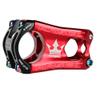 BBxunsless Mountain Bike Handlebar Stems CNC Short Handle Tate Mountain Bike 31.8 * 50MM Riser Stand Tube Handlebar Stemfor Aluminum Alloy Stem for Road Bike, MTB,Cross-Country Bike (Black-Red) view 1