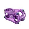 BBxunsless Mountain Bike Handlebar Stems CNC Short Handle Tate Mountain Bike 31.8 * 50MM Riser Stand Tube Handlebar Stemfor Aluminum Alloy Stem for Road Bike, MTB,Cross-Country Bike (Purple) view 1