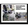 BBxunsless Aluminum Alloy Crank Mountain Bike Crankset Crank Left and Right Square Hole Crank Black (170mm) Square Hole Crank Set Single Disc Modification Accessories view 4