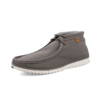 Twisted X Men's Zero-X, Moc Toe with Zero-X, High Top Steel Grey, 12 W