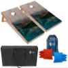 Tailgating Pros Cornhole Board Set w/Bean Bags and Carrying Case - 4'x2' Corn Hole Bag Toss - Tournament and Lightweight Options - Optional LED Lights view 1