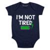 I'm So Tired I'm Not Tired Shirts Matching Daddy and Me Tees Fathers Day Outfits Navy view 4