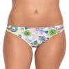 Salt + Cove Womens Floral Cut-Out Swim Bottom Separates Blue M view 1