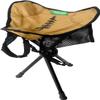 Travel Chair Slacker Tripod Chair for Camping, Lightweight Chair, Adjustable Carry Strap for Easy Transport Made with Recycled Fabric Perfect for Outdoor Adventures, Repreve (Brown/Khaki) view 1