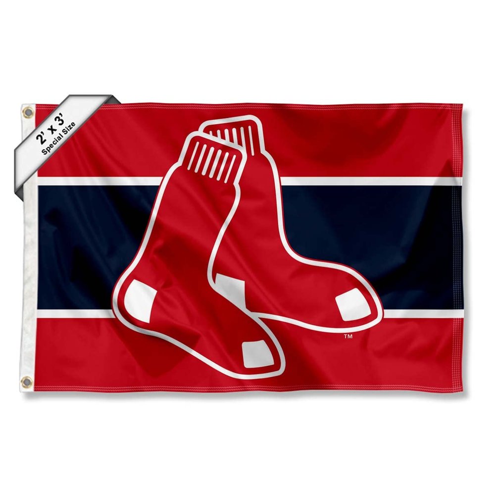 Boston Red Sox 2x3 Foot Small Flag
