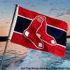 Boston Red Sox 2x3 Foot Small Flag view 4