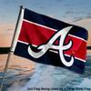 Atlanta Braves 2x3 Foot Small Flag view 4