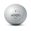 Titleist Pro V1 Custom Golf Balls w/Display Stand for Father's Day | 3-Pack | Personalized w/Pictures & Photos | #1 Dad Husband Grandpa Gift (3-Pk TPV1 - Happy Fathers Day + Display) view 2