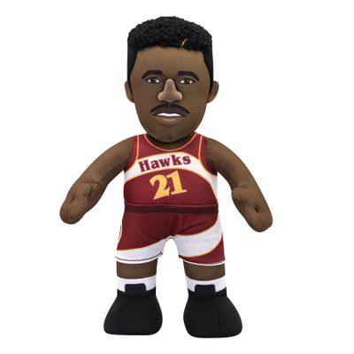 Bleacher Creatures Atlanta Hawks Dominique Wilkins 10" Plush Figure - A Legend for Play and Display