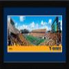 Blakeway Worldwide Panoramas, Inc. West Virginia Football 16.625 x 8.125-inch Framed Art Print view 1
