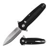 Elite Tactical - Manual Folding Knife w/D.L.M. - INCOG - Spear Point Blade, D2 Steel, Ball Bearing Pivot, S.S.D. Single Stage Deployment, G10 Handle w/Reversible Pocket Clip, EDC, ET-FDR017 view 1