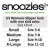 Snoozies Mini Gingham Ballerina Slippers for Women Indoor, Soft Sherpa-Lined Slipper Socks Non-Skid (Lilac, Medium) view 4