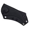 Elite Tactical -Fixed Blade Knife - SILVERFANG - Hawkbill Blade with D2 Steel and Black Micarta Handle, Full Tang Construction, Kydex Sheath w/Multi-Position Clip, EDC, Tactical, ET-FIX012 view 2