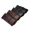 Calabria Double Snap Belt Loop Eyeglass Case PU Leather Black Brown 4Pack Vintage Eye Glasses Pouch SemiHard Sunglass Holder view 2