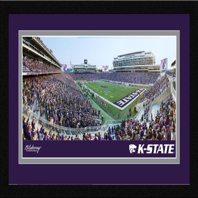 K-State Wildcats Football - 20.375 x 12.375-inch Framed Picture with Mat