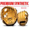 Franklin Sports Field Master Baseball + Softball Glove - Adult + Youth Glove - 11.0 Inch - Right Hand Throw - Men's + Women's - Camel Brown view 4
