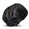 Franklin Sports Field Master Catcher's Mitt - Adult + Youth Mitt - 31.5 Inch - Right Hand Throw - Men's + Women's - Black/Gold view 1
