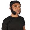 HPO Men's Mutton Chops Side Burns | Human Facial Hair | Black Color view 4