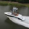 6.25oz Semi-Custom Boat Cover for a 2006 Malibu Ride XTI Tower I/B view 3