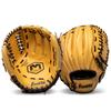 Franklin Sports Field Master Baseball + Softball Glove - Adult + Youth Glove - 12.0 Inch - Right Hand Throw - Men's + Women's - Camel Brown view 2
