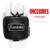 Franklin Sports Baseball Hand Guard - Adult Protective Hand Shield for Hitting - Lefty + Righty Hitters - Baseball + Softball Batting Protector for Adults - Black - GX1 LT view 2