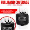 Franklin Sports Baseball Hand Guard - Adult Protective Hand Shield for Hitting - Lefty + Righty Hitters - Baseball + Softball Batting Protector for Adults - Black - GX1 LT view 3