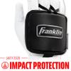 Franklin Sports Baseball Hand Guard - Adult Protective Hand Shield for Hitting - Lefty + Righty Hitters - Baseball + Softball Batting Protector for Adults - Black - GX1 LT view 4