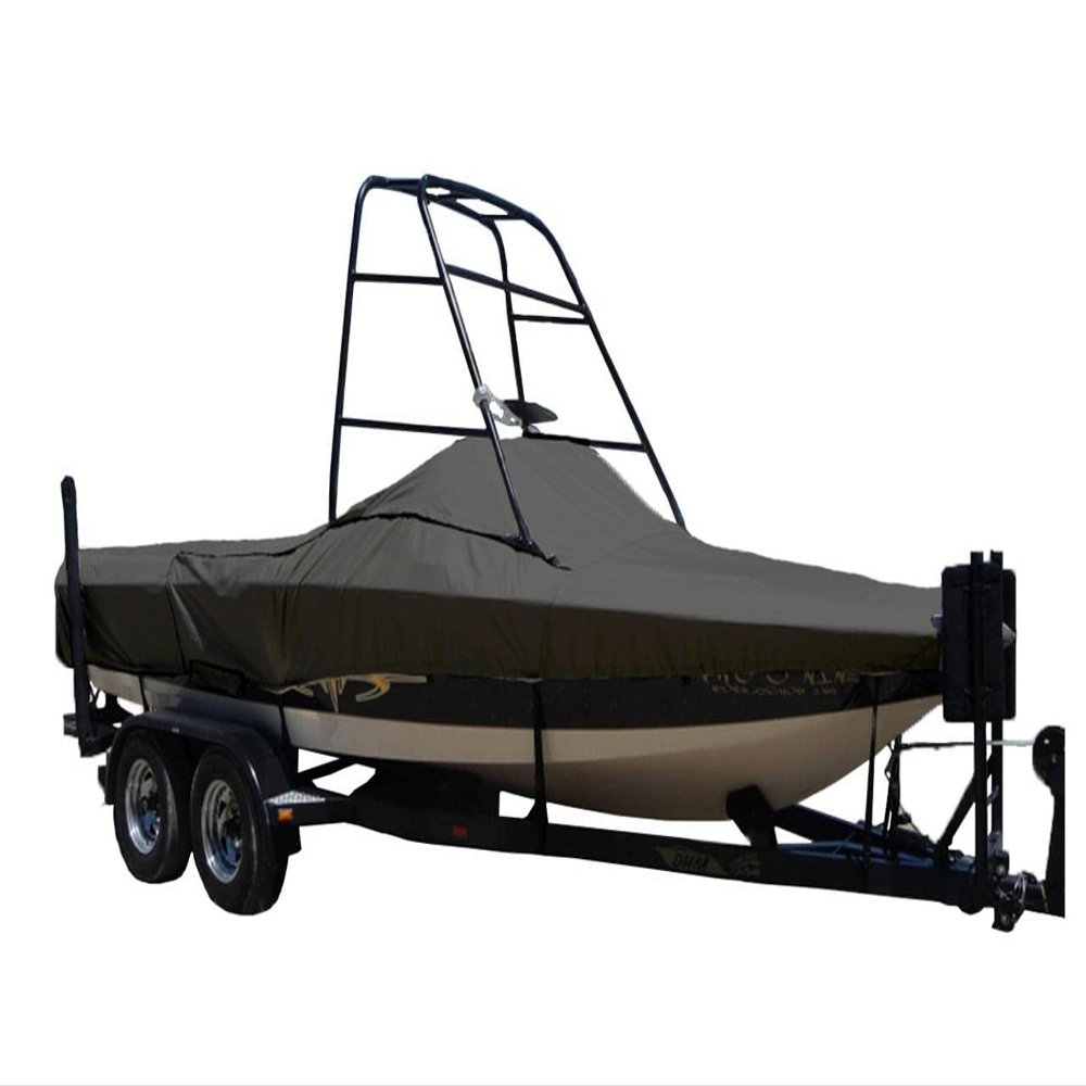6.25oz Semi-Custom Boat Cover for a Sanger ZX Tower I/O 2000-2003