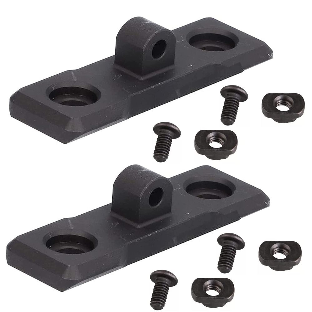 360 Tacitcal Bipod Mount Aluminium Low Profile Harris -Style Stud bipod Adapter Black