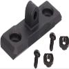 360 Tacitcal Bipod Mount Aluminium Low Profile Harris -Style Stud bipod Adapter Black view 2